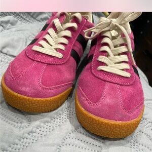 pink gola elan sneakers
